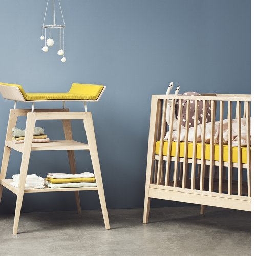 Housse de matelas à langer Linea - Curry